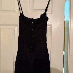 Fashion Nova Black Lace Dress